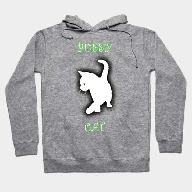 Pussy Cat #4 Hoodie by SiSuSiSu